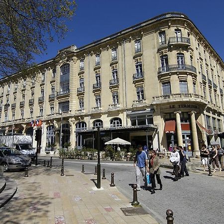 Hotel Du Soleil Le Terminus Carcassonne Exterior foto
